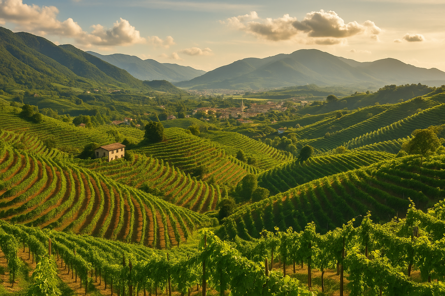 A Prosecco szülőföldje – Treviso, Valdobbiadene és a habzó elegancia vidéke