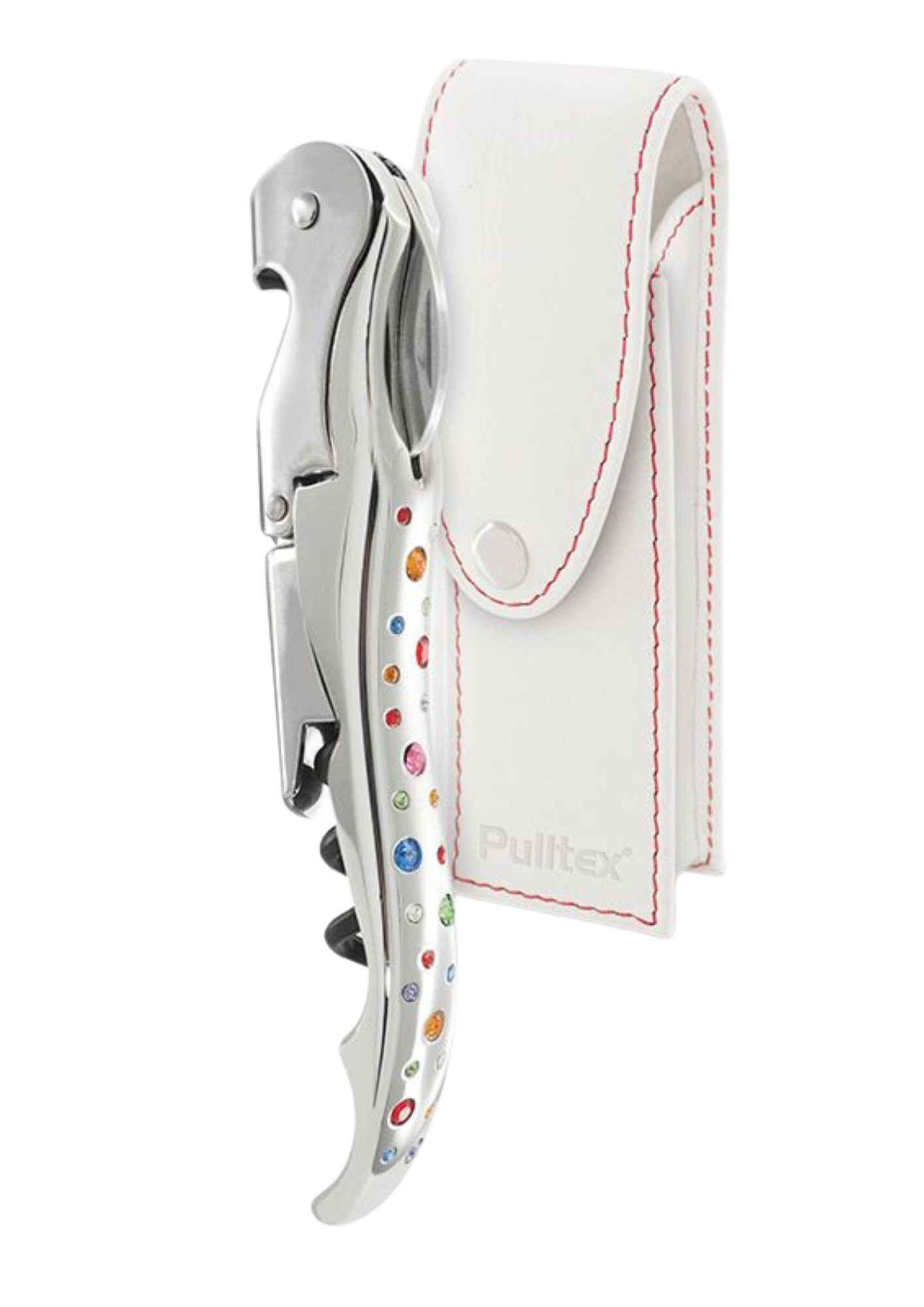 Swarovsky® kristállyal kirakott Pulltap's dugóhúzó - Cristal color