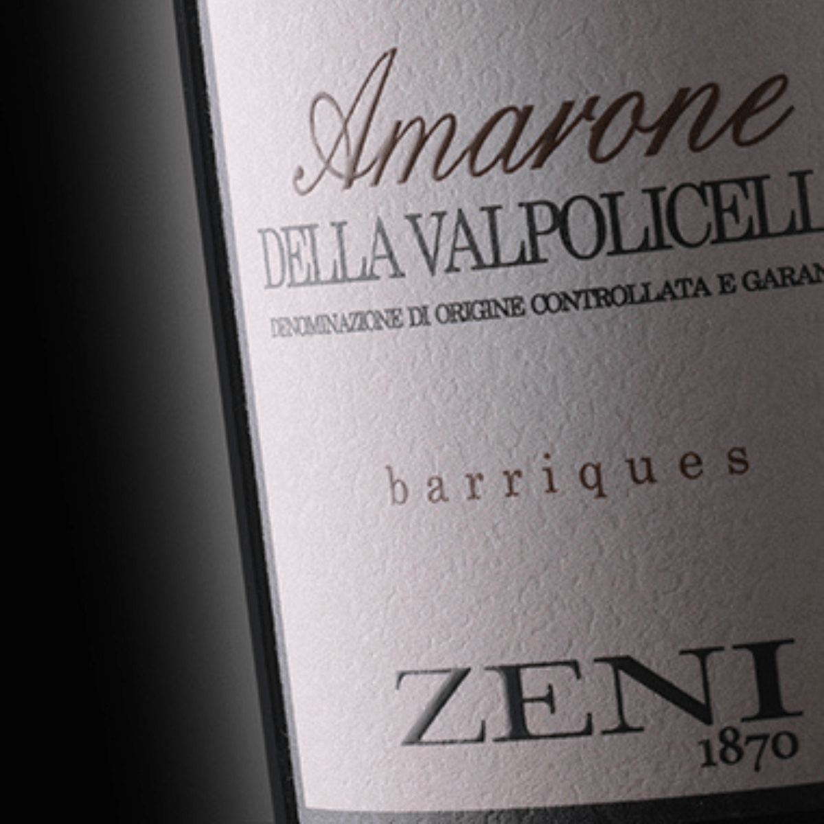 Amarone della Valpolicella DOCG Barriques
