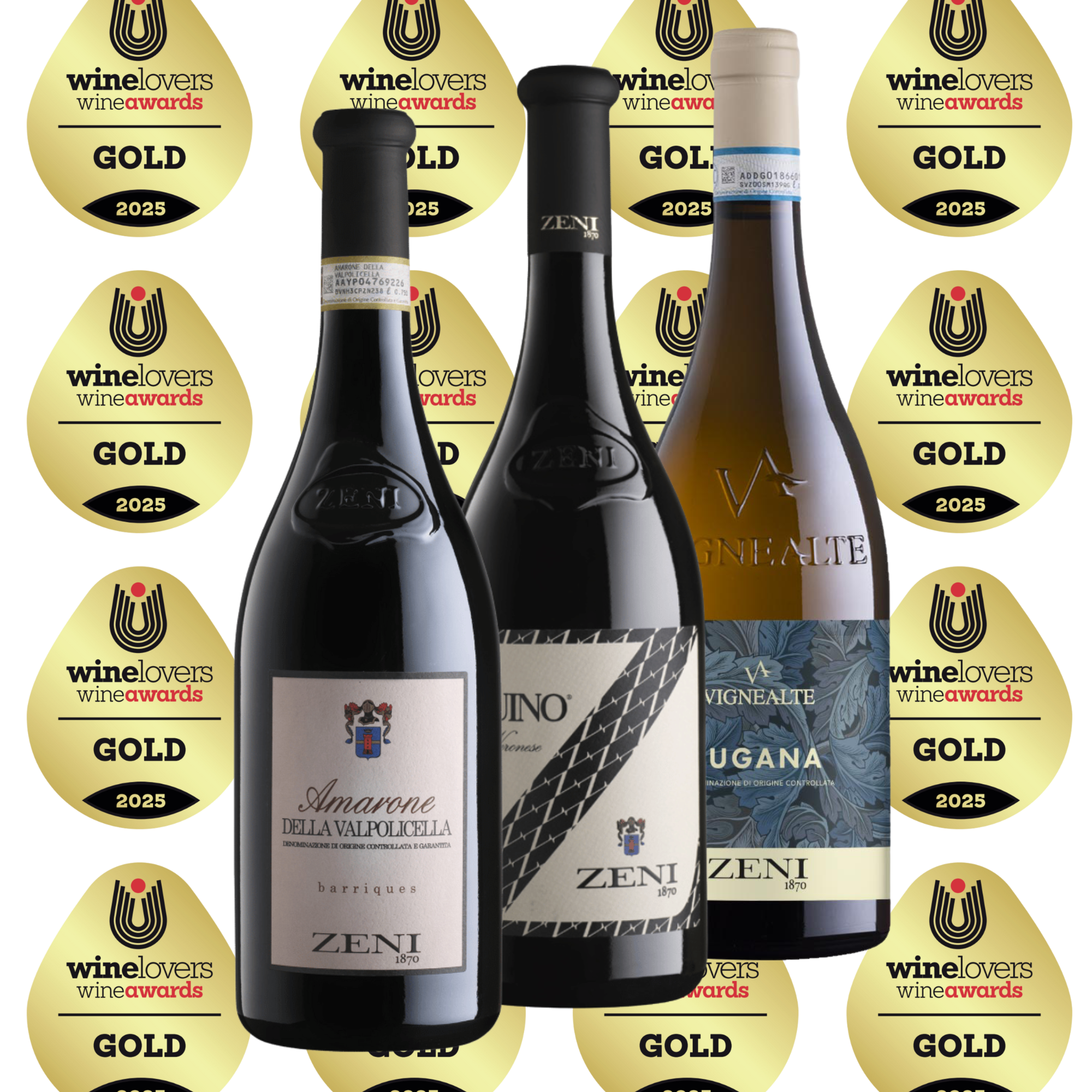 Winelovers Wine Awards 2025 Aranyérmesek